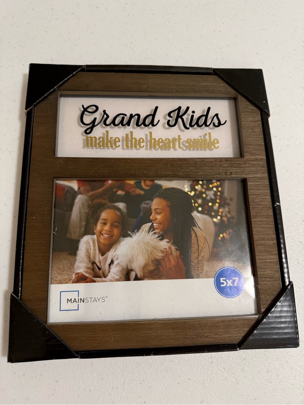 Mainstays Grand Kids Make the Heart Smile 5x7 Photo Frame